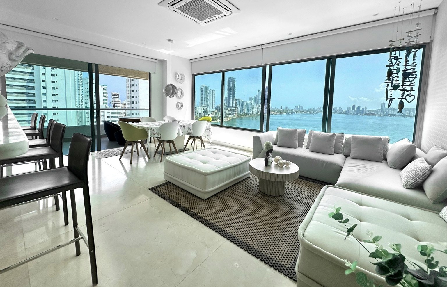 Apartamentos premium con vista a la bahía en Cartagena